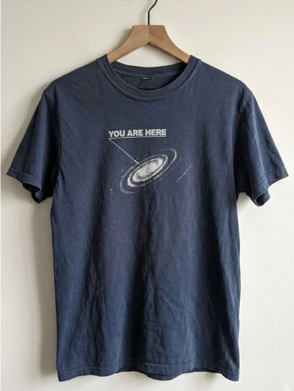 Vintage Space Graphic Tee | You Are Here Galaxy Graphic Shirt | Unisex T-Shirt